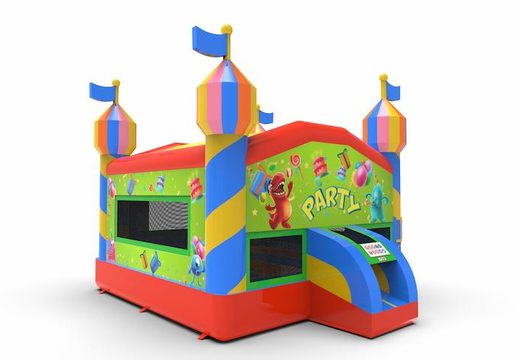 Buy an inflatable 15ft jumper basic bounce house in party theme for both young and old. Order inflatable moonwalks online at JB Inflatables America