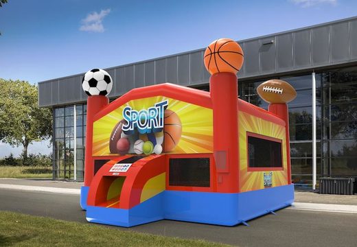 Order unique inflatable 15ft jumper basic bounce house in sports theme for both young and old. Buy inflatable bouncy castles online at JB Inflatables America