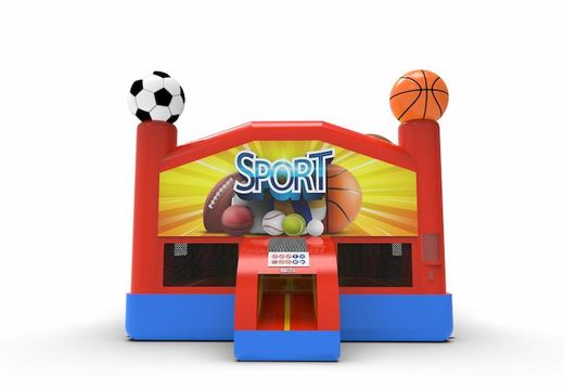 Order an inflatable 15ft jumper basic bounce house in theme sports for both young and old. Buy inflatable bounce houses online at JB Inflatables America, professional in inflatables making