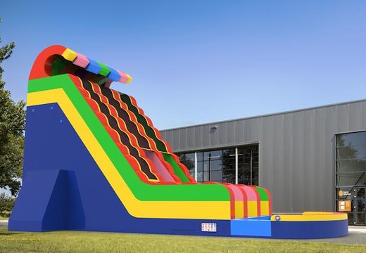 Unique inflatable waterslide D22 in all colors for both young and old for sale. Buy inflatable reclame waterslides online at JB Inflatables America