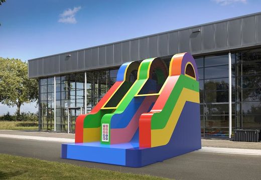 Buy an inflatable dryslide S12 in all colors for both young and old. Order inflatable commercial dryslides online at JB Inflatables America