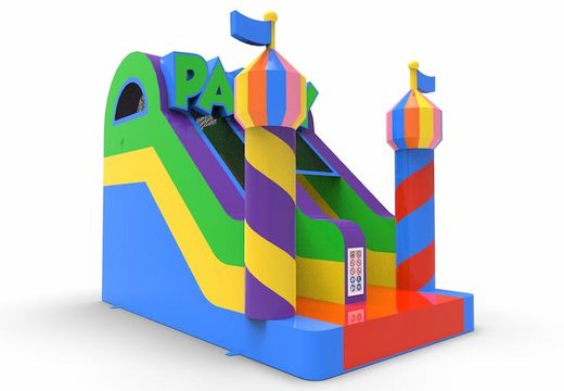 Buy an inflatable dryslide S12 in party theme for various occasions. Order wholesale inflatable dryslides online at JB Inflatables America