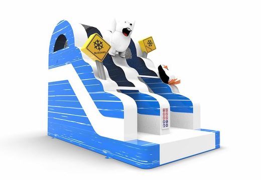 An inflatable dryslide S12 in theme winter edition for both young and old for sale. Order inflatable dryslides online at JB Inflatables America