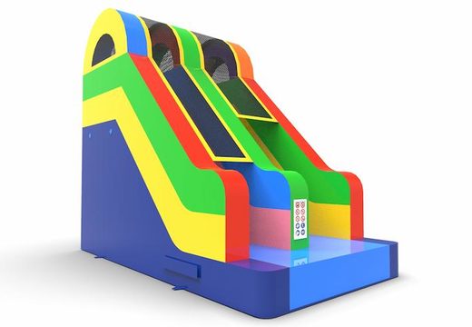 Order an inflatable dryslide S15 in all colors for both young and old. Inflatable commercial dryslides online for sale at JB Inflatables America