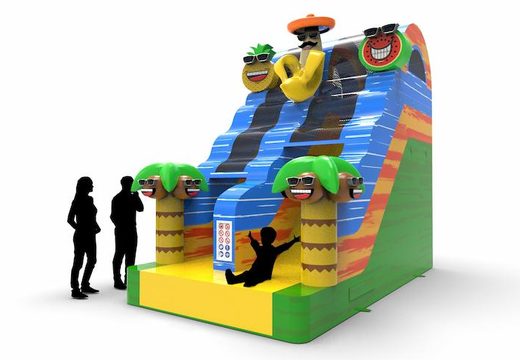Get an inflatable dryslide S15 in theme caribbean for both young and old. Order inflatable dryslides online at JB Inflatables America