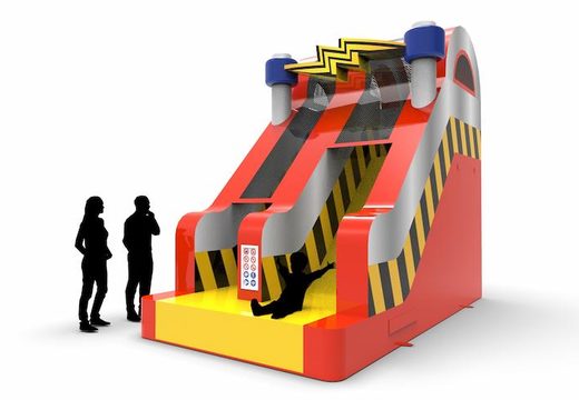 Order unique inflatable dryslide S15 in theme high voltage for both young and old. Buy inflatable reclame dryslides online at JB Inflatables America