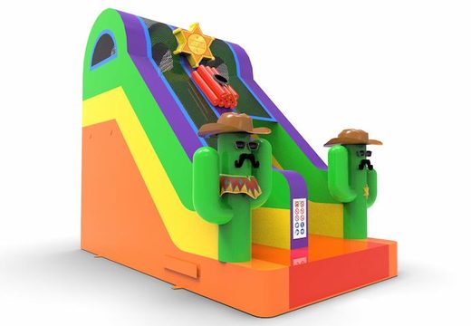 Get an inflatable dryslide S15 in Texas theme for both young and old. Order inflatable dryslides online at JB Inflatables America