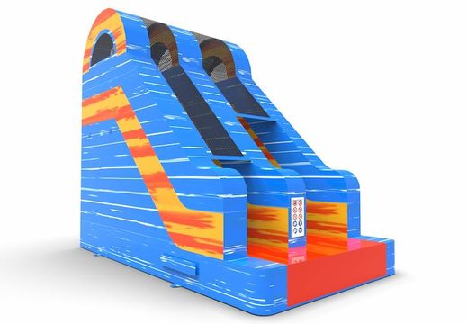 Unique inflatable dryslide S15  in theme waterfall for both young and old for sale. Buy inflatable reclame dryslides online at JB Inflatables America