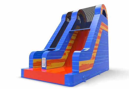 Inflatable dryslide S18 in theme waterfall for both young and old for sale. Buy inflatable reclame dryslides online at JB Inflatables America  