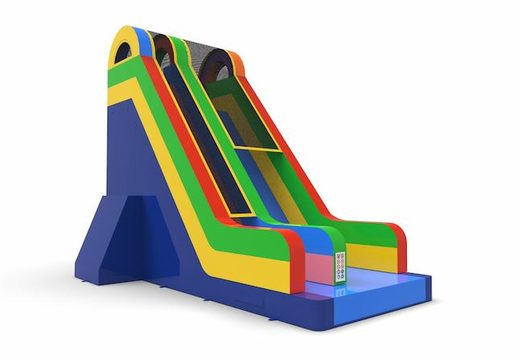 Order an inflatable dryslide S22 in all colors for both young and old. Inflatable commercial dryslides online for sale at JB Inflatables America