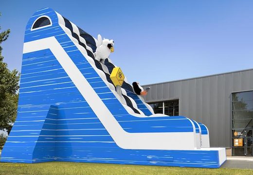 Order an inflatable dryslide S22 in winter edition theme for both young and old. Inflatable commercial dryslides online for sale at JB Inflatables America