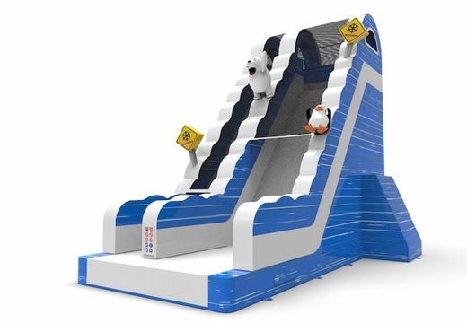 Inflatable dryslide S22 in theme winter edition for both young and old for sale. Buy inflatable reclame dryslides online at JB Inflatables America