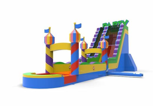 Get an inflatable waterslide S22 in theme party for both young and old. Order inflatable waterslides online at JB Inflatables America