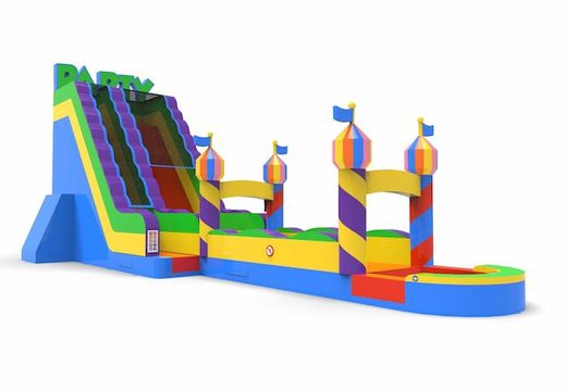 Unique inflatable waterslide S22 in theme party for both young and old for sale. Buy inflatable reclame waterslides online at JB Inflatables America  