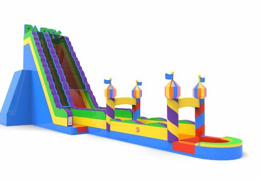 Order unique inflatable waterslide S30 in theme party for both young and old. Buy inflatable reclame waterslides online at JB Inflatables America