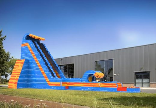 Order an inflatable waterslide S30 in waterfall theme for both young and old. Inflatable commercial waterslides online for sale at JB Inflatables America