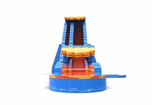 Order unique inflatable waterslide S30 in theme waterfall for both young and old. Buy inflatable reclame waterslides online at JB Inflatables America 