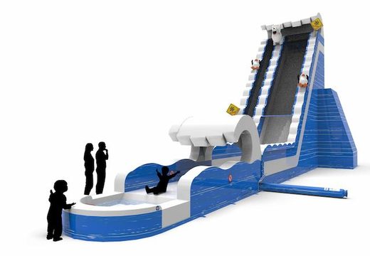 Get an inflatable waterslide S30 in theme winter edition for both young and old. Order inflatable waterslides online at JB Inflatables America