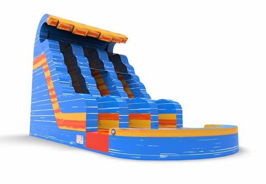 Get an inflatable waterslide D18  in theme waterfall for both young and old. Order inflatable waterslides online at JB Inflatables America
