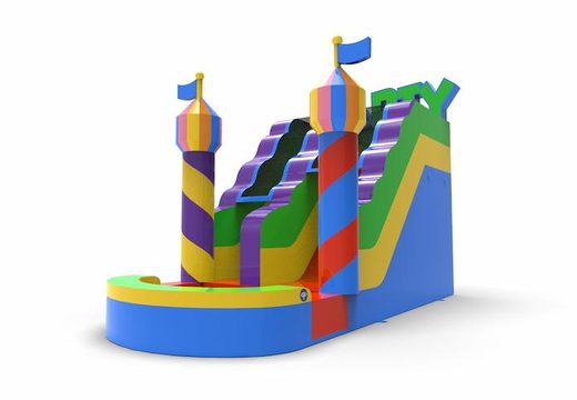 Order unique inflatable waterslide S15 in theme party for both young and old. Buy inflatable reclame waterslides online at JB Inflatables America  