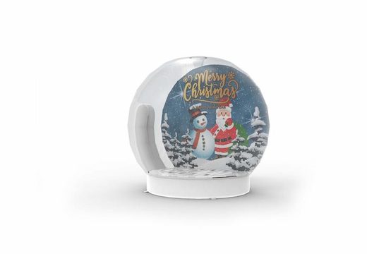 Buy small inflatable snow globe for both young and old. Order inflatable winter attractions now online at JB Inflatables America
