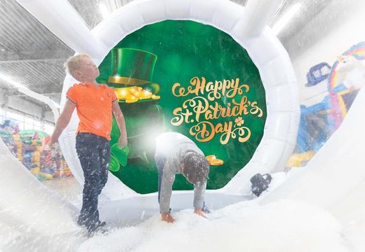 Order inflatable snow globe airtight XL in Patrick's day theme for both young and old. Buy inflatable winter attractions online now at JB Inflatables America