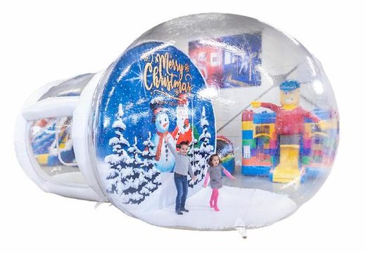 Order a large inflatable snow globe for both young and old. Order inflatable winter attractions now online at JB Inflatables America
