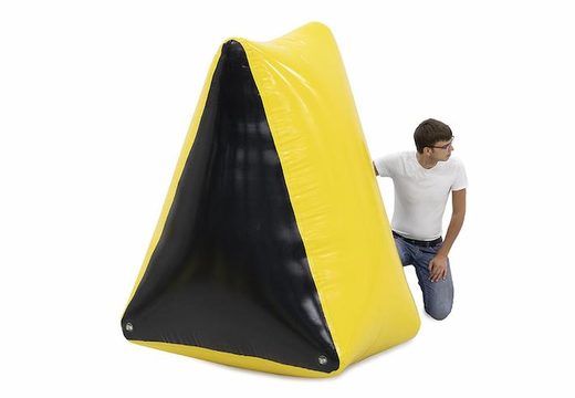 Order an inflatable battle obstacle set of 14 pieces in the color yellow for both young and old. Buy inflatable battle obstacle sets online now at JB Inflatables America