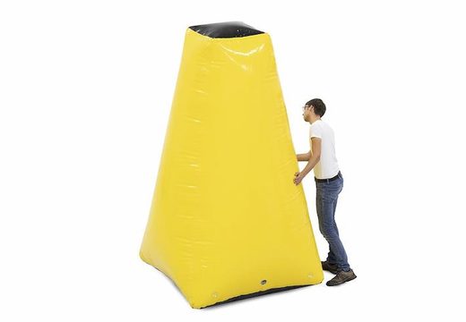Order inflatable yellow obstacle set of 14 pieces for both young and old. Buy inflatable battle obstacle sets online now at JB Inflatables America