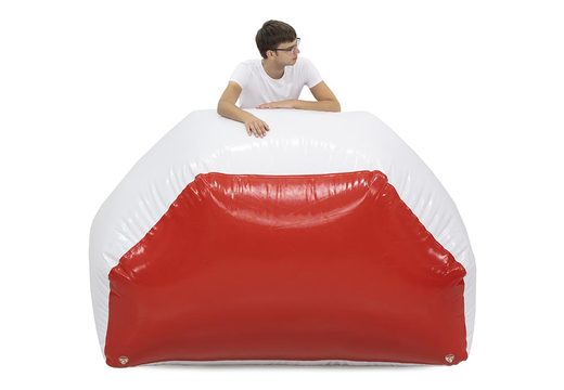 Buy an inflatable red obstacle set of 8 and 14 pieces in the color army green for both young and old. Order inflatable battle obstacle sets now online at JB Inflatables America