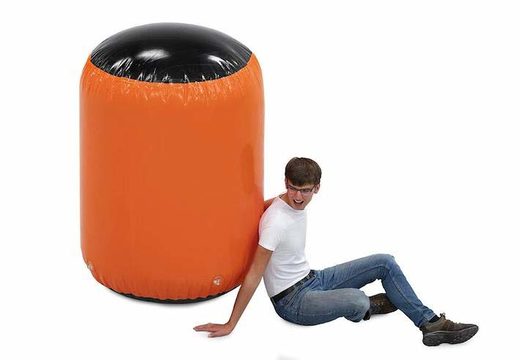 Order an inflatable battle obstacle set of 6 and 14 pieces in the color orange for both young and old. Buy inflatable battle obstacle sets online now at JB Inflatables America