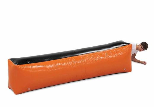 Order an inflatable orange battle obstacle set of 14 pieces for both young and old. Buy inflatable battle obstacle sets online now at JB Inflatables America