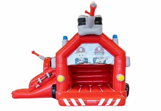 Opblaasbaar Multifun springkussen in brandweer thema te koop voor kinderen