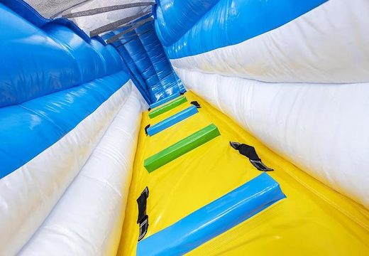 Order large inflatable slide with double slide for children