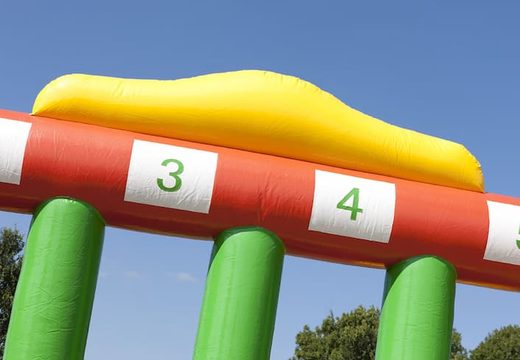 Professioneel sport en spel kopen opblaasbaar hobbelpaard race zeskampspel dorpsfeest voor kinderen bij JB Inflatables