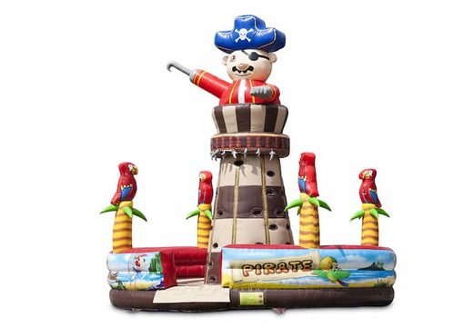 Opblaasbare Klimtoren Piraat kopen voor kinderen in thema piraat bij JB Inflatables