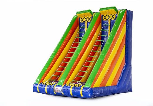 Opblaasbare Twister ladder kopen voor klimmen kinderen attractie zeskamp bij JB Inflatables