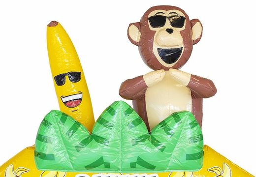 Buy inflatable standard air cushion with bananas and monkeys on it for children