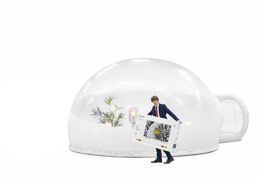 Buy inflatable privacy dome 5 meters with transparent entrance at JB