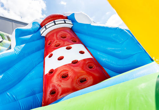 Order large inflatable bouncy castle play park in seaworld theme of 15 meters