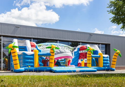 15 meter inflatable air cushion park for sale in seaworld theme for kids