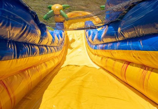 Koop deze inflatable waterslide glijbaan in hawaii thema voor kinderen