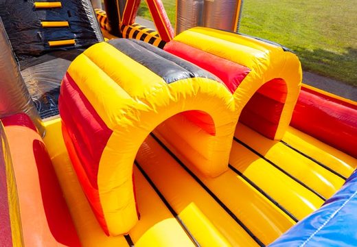 Mega Voltage Themed High Voltage Adventure Run for Sale at JB Inflatables