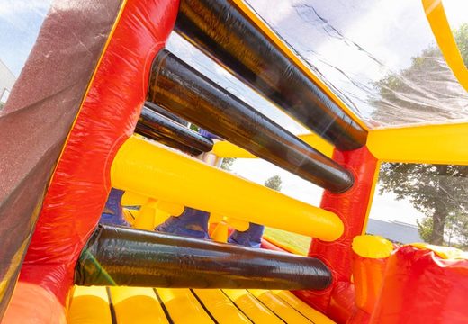 Buy large assault course High Voltage Adventure Run with voltage theme from JB Inflatables