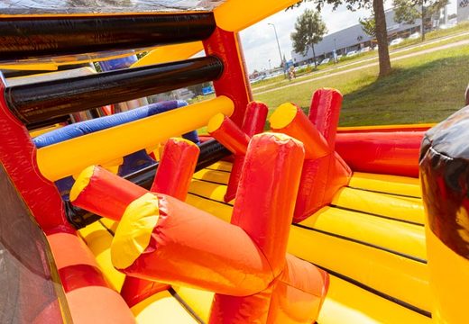 Order large assault course High Voltage Adventure Run with voltage theme from JB Inflatables