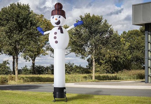 Order the 6m high inflatable skydancer snowman now online at JB Inflatables America. Buy standard inflatable tubes for every event