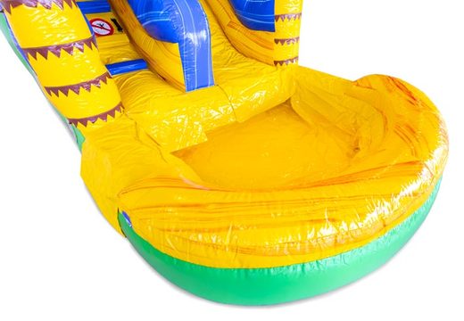 Order inflatable water slide S12 with Hawaii theme