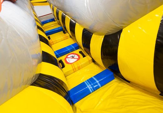 High Voltage Themed Inflatable Water Slide For Sale