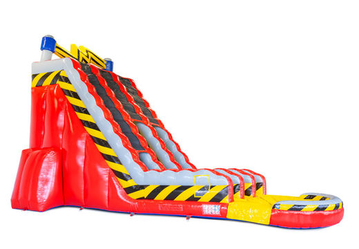 Inflatable water slide Waterslide D22 High Voltage with power theme for sale