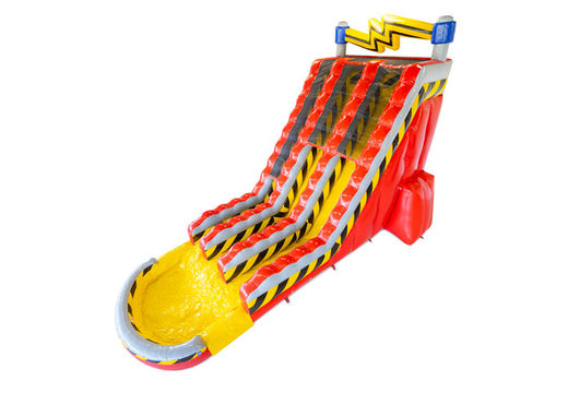 Buy inflatable waterslide Waterslide D22 High Voltage with electricity theme at JB Inflatables